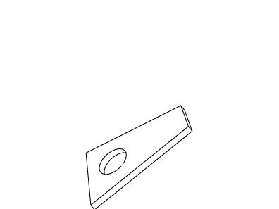 3/4 view of product