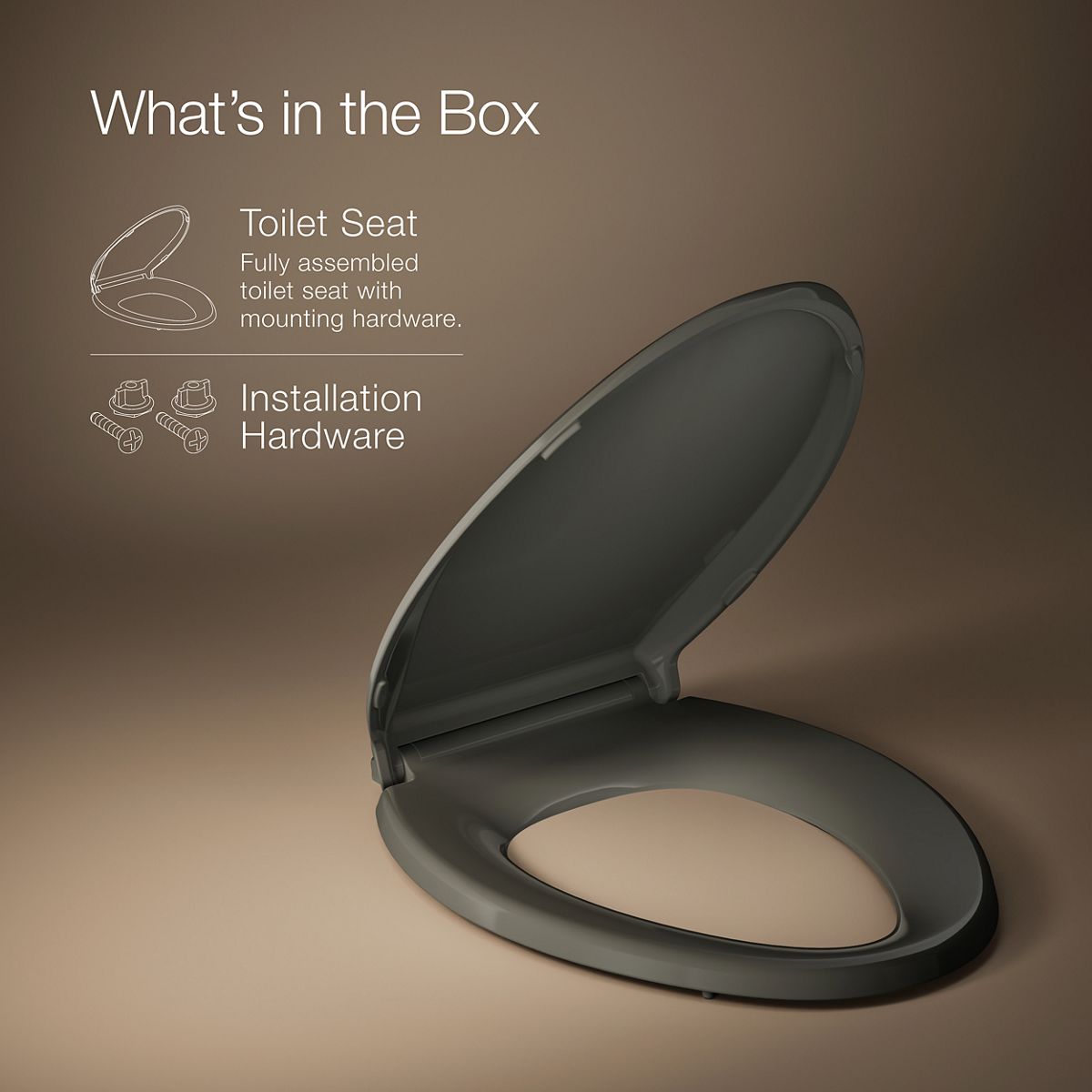 KOHLER | 4636-RL | Cachet™| ReadyLatch® Quiet-Close™ elongated