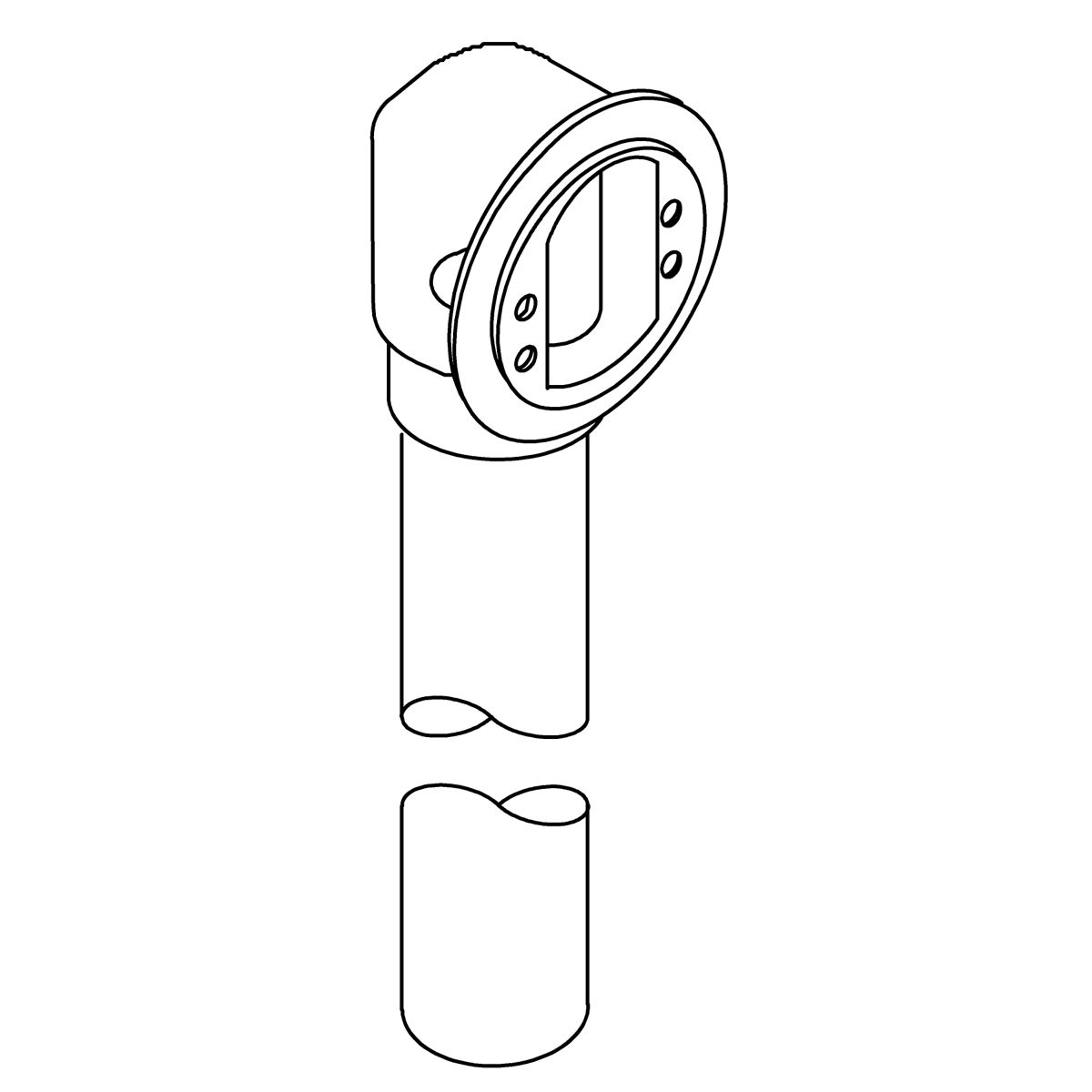 3/4 view of product