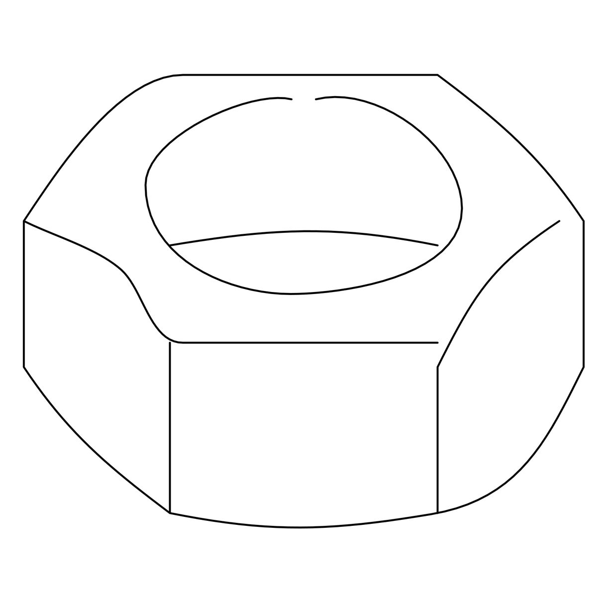 Nut, .5-20Unf-2B