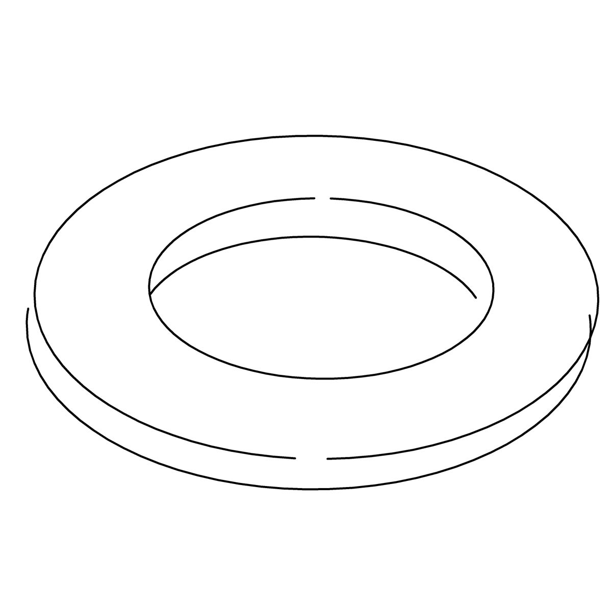 Kohler Genuine Parts Gasket, .47 X .891 X .055