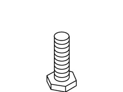Kohler Genuine Parts Bolt, 3/8-16 X 1.750