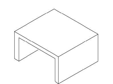 3/4 view of product