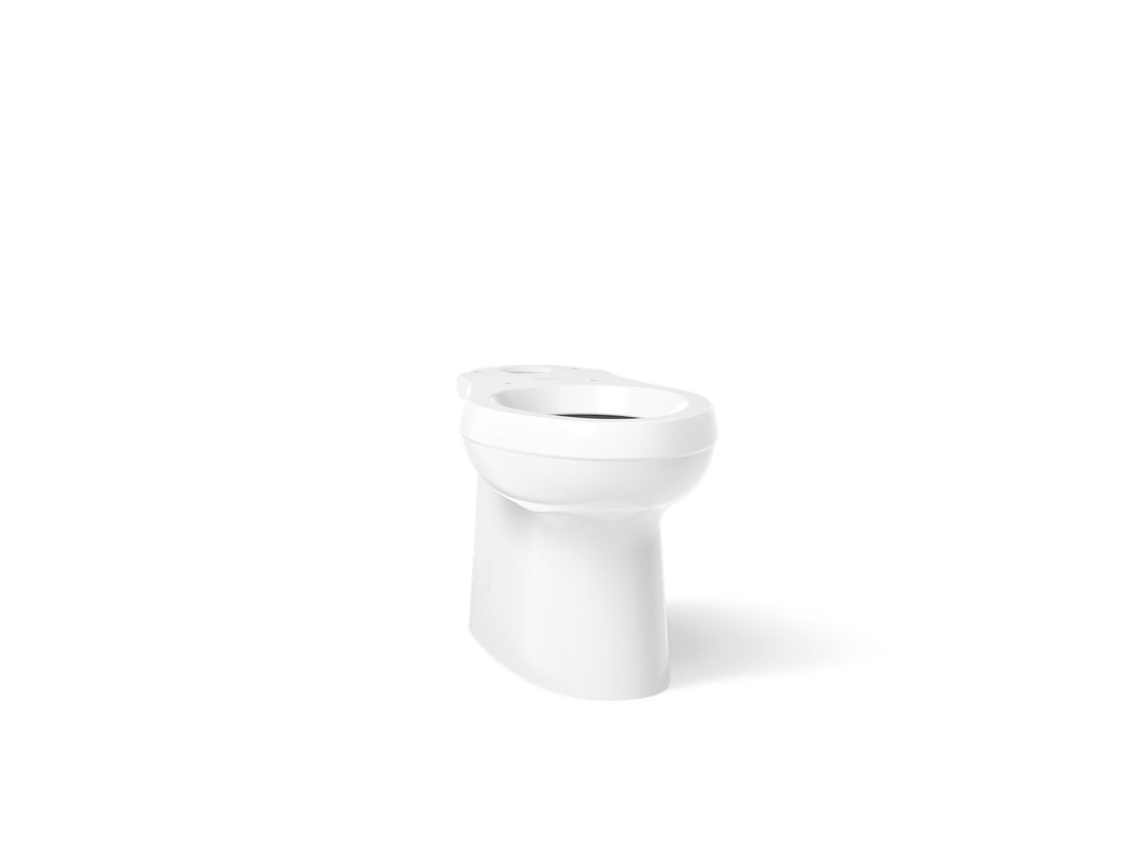 Cimarron Elongated toilet bowl with skirted trapway