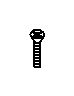 Kohler Genuine Parts Screw 8-32 X .75 - Polished Chrome
