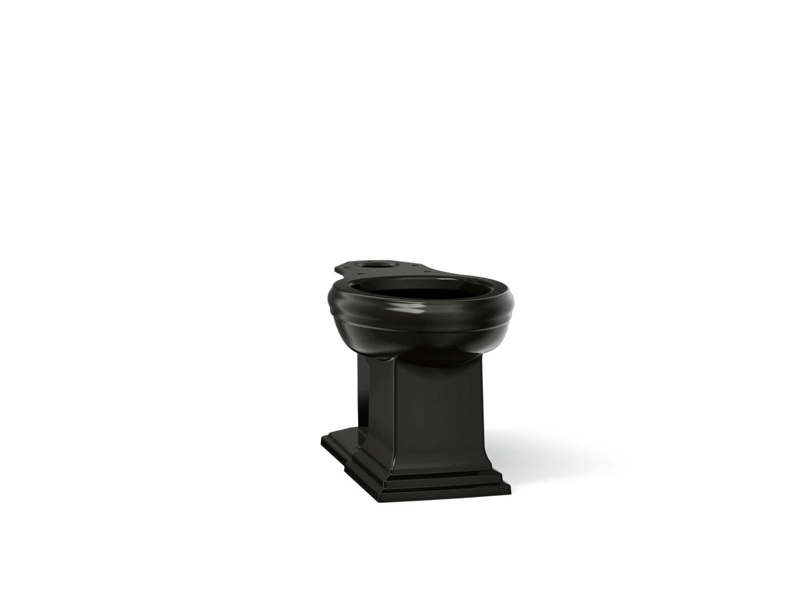 Memoirs Elongated bowl with concealed trapway