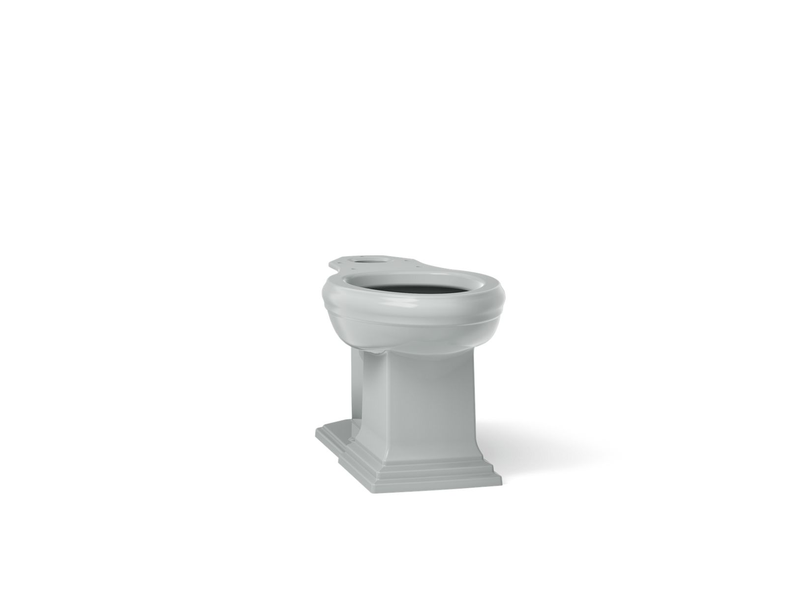 Memoirs Elongated bowl with concealed trapway