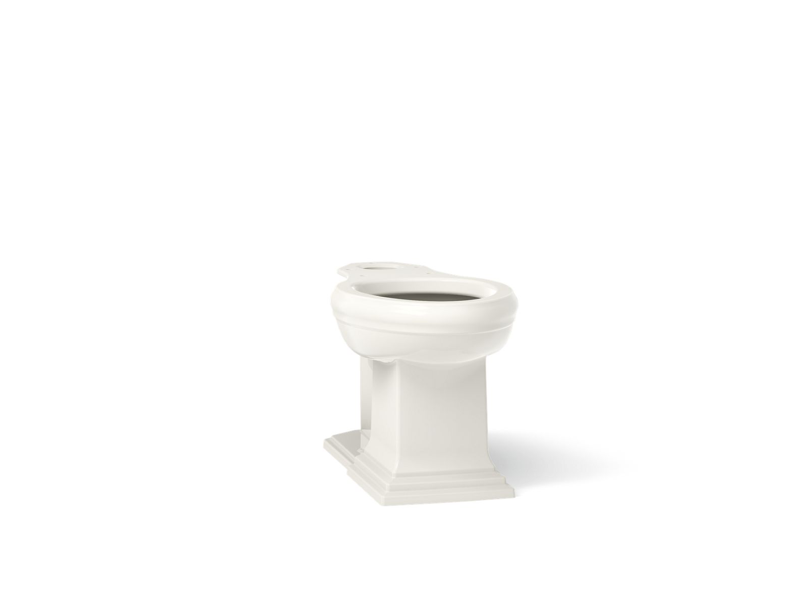 Memoirs Elongated bowl with concealed trapway
