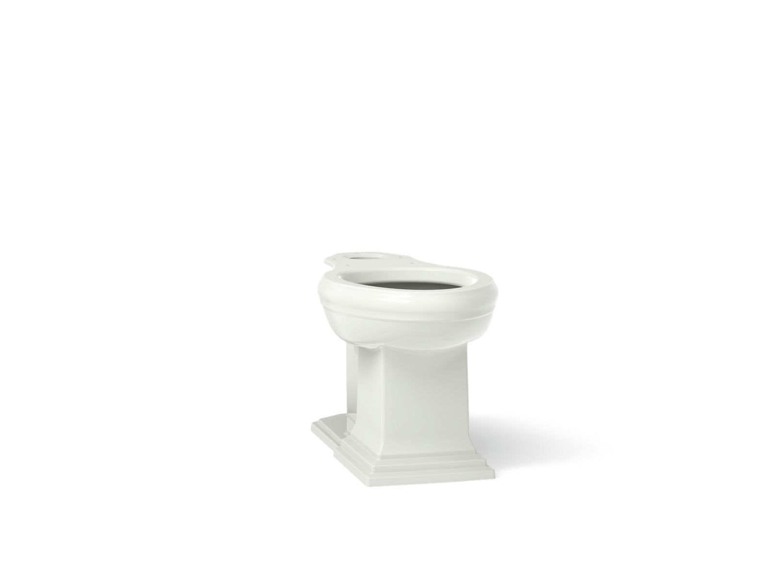 Memoirs Elongated bowl with concealed trapway