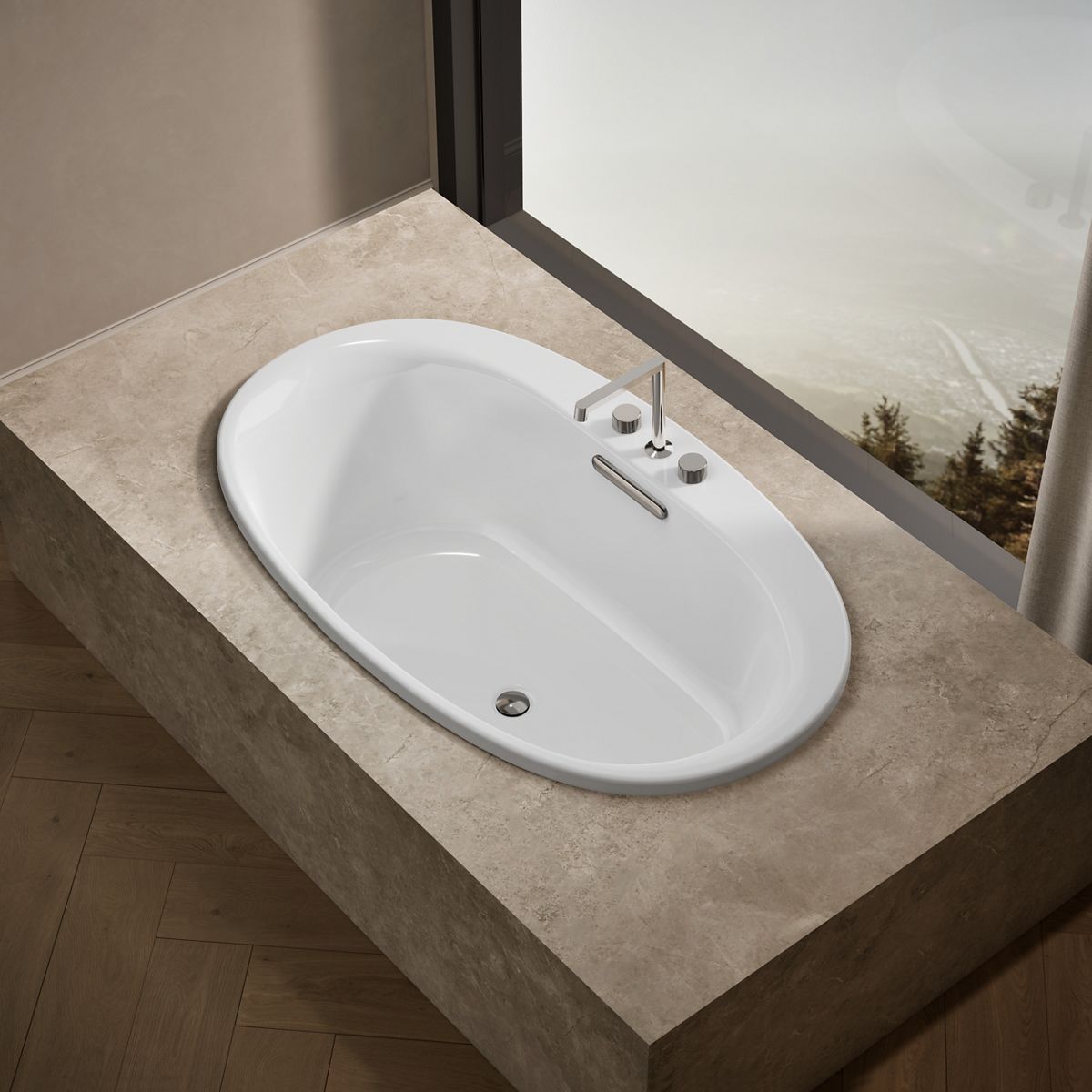 Products in use in close room view
