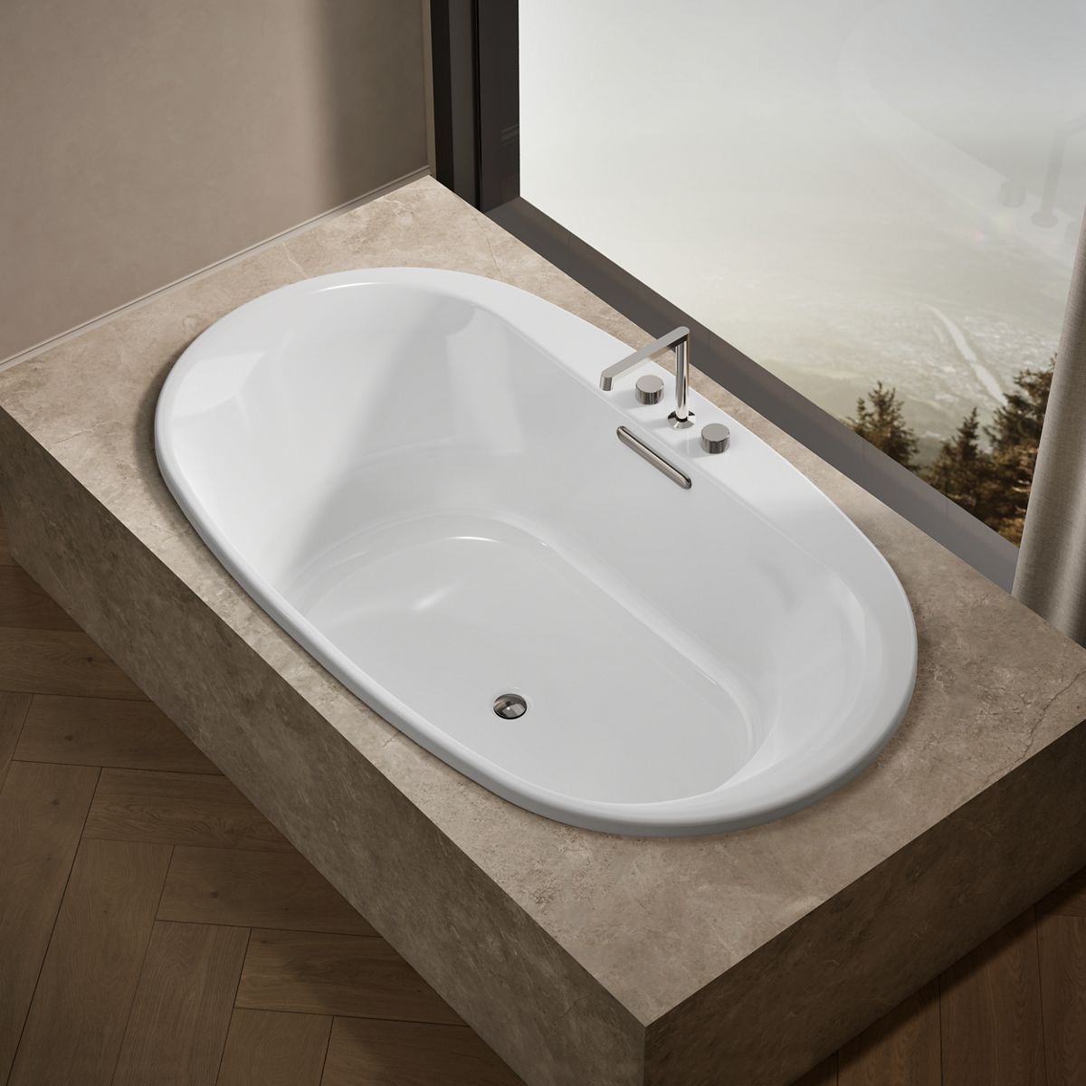 Products in use in close room view