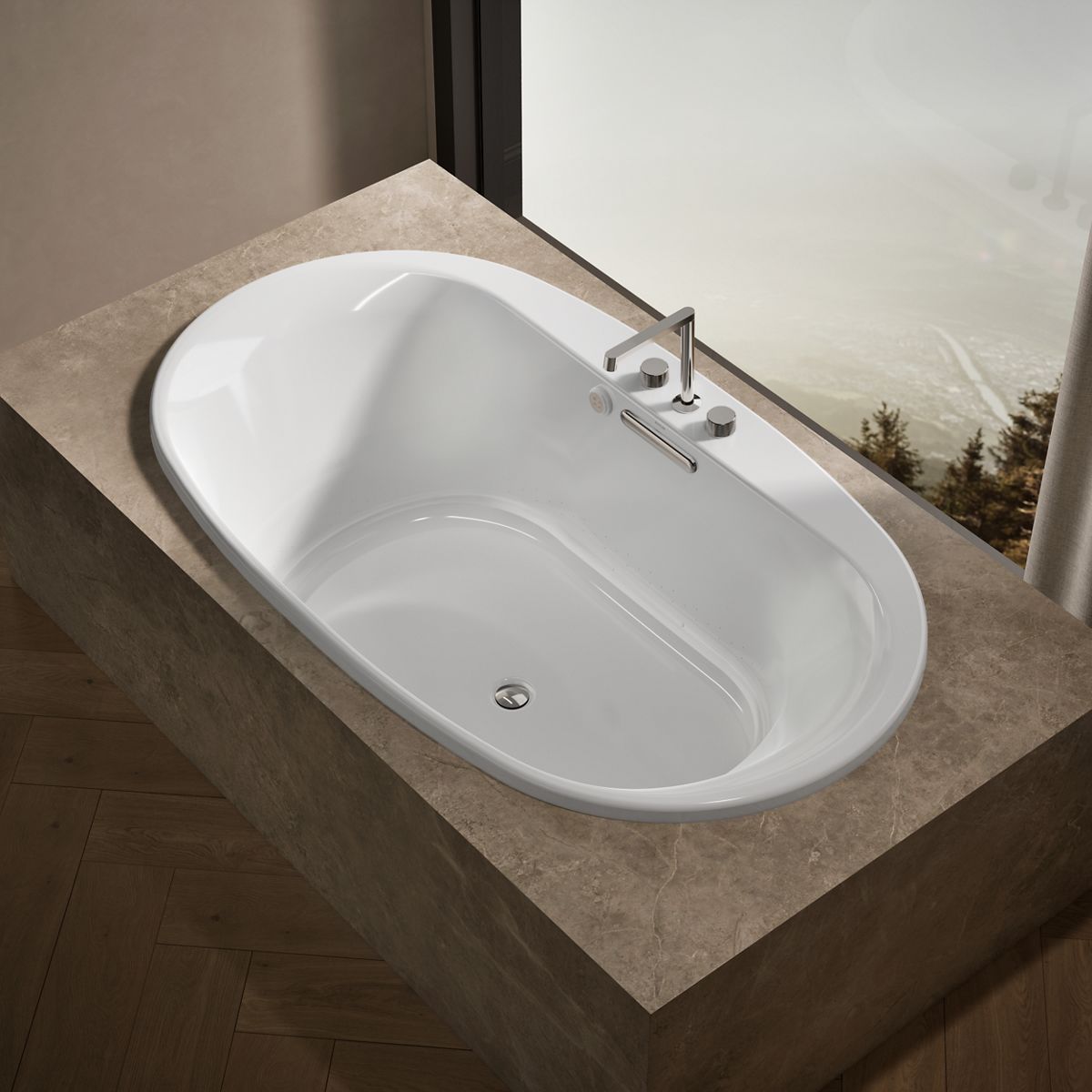Products in use in close room view