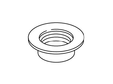 Kohler Genuine Parts Flange, LAV Drain - Polished Chrome