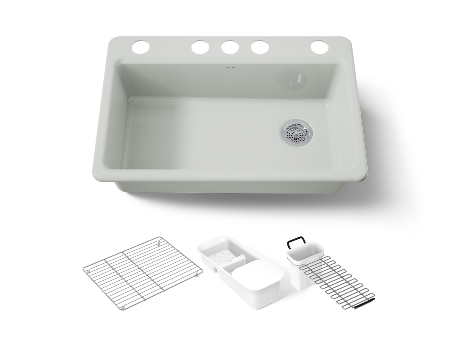 Riverby 33" undermount single-bowl kitchen sink