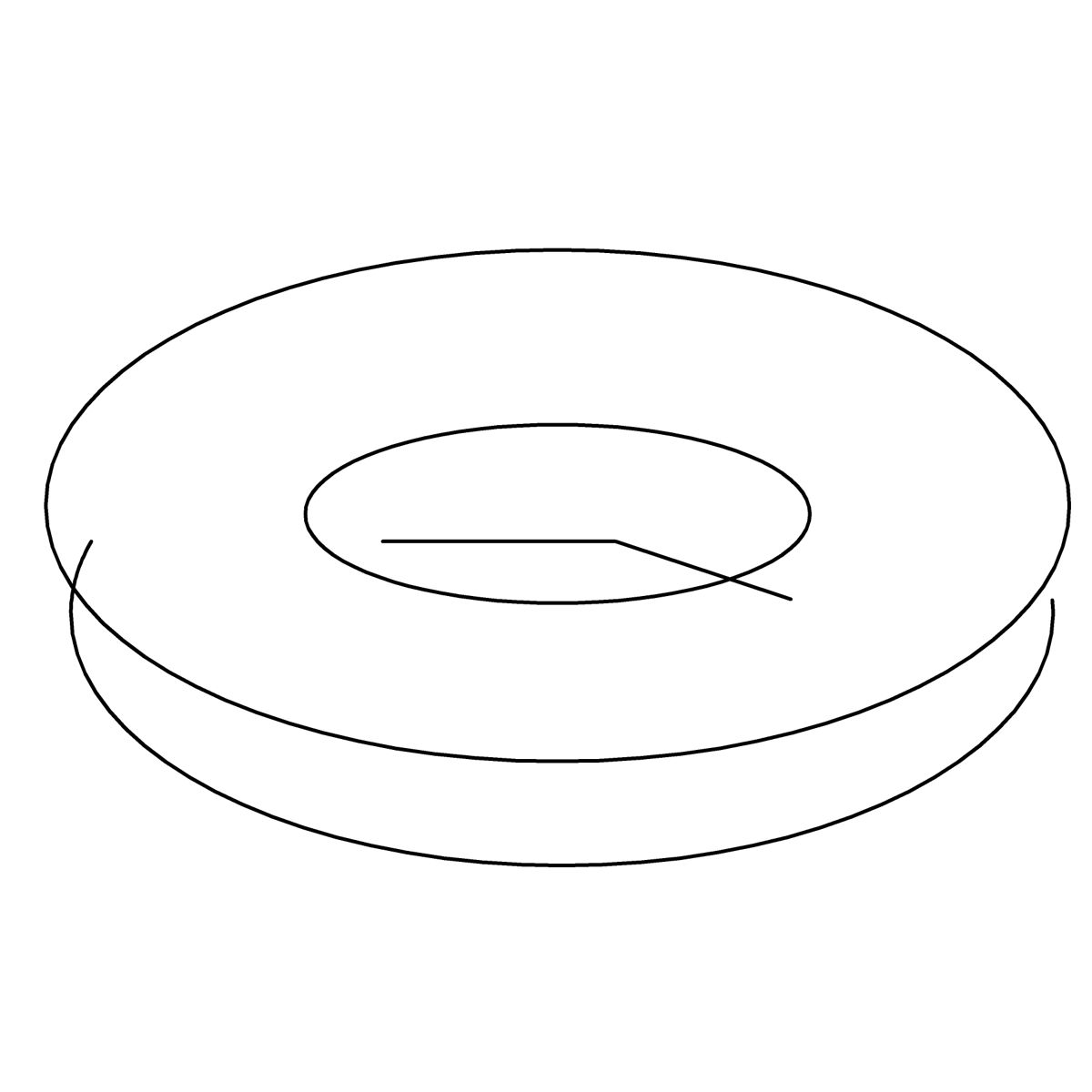 Kohler Genuine Parts Washer, .203id X .734od