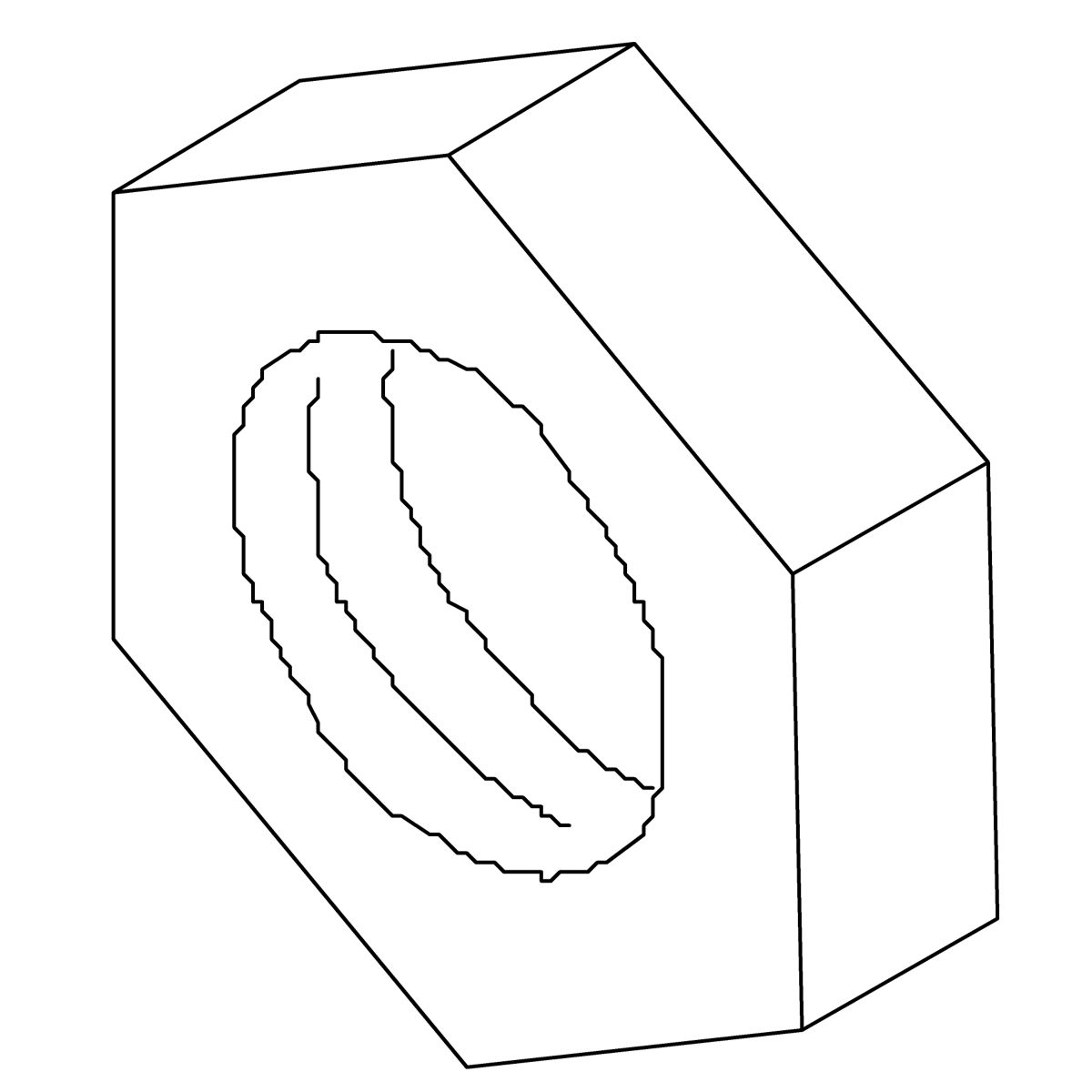 Kohler Genuine Parts NUT, 10-32 UNF - 2B