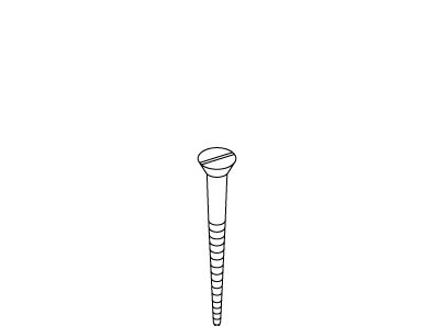 Kohler Genuine Parts Screw, Drywall 8 X 3