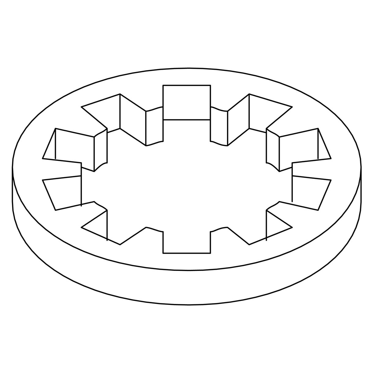 Lock Washer, 10