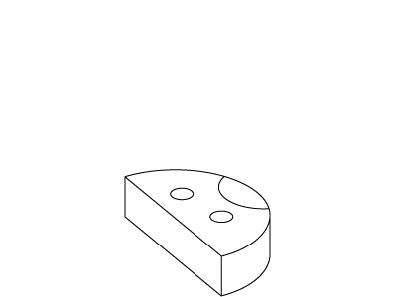 3/4 view of product