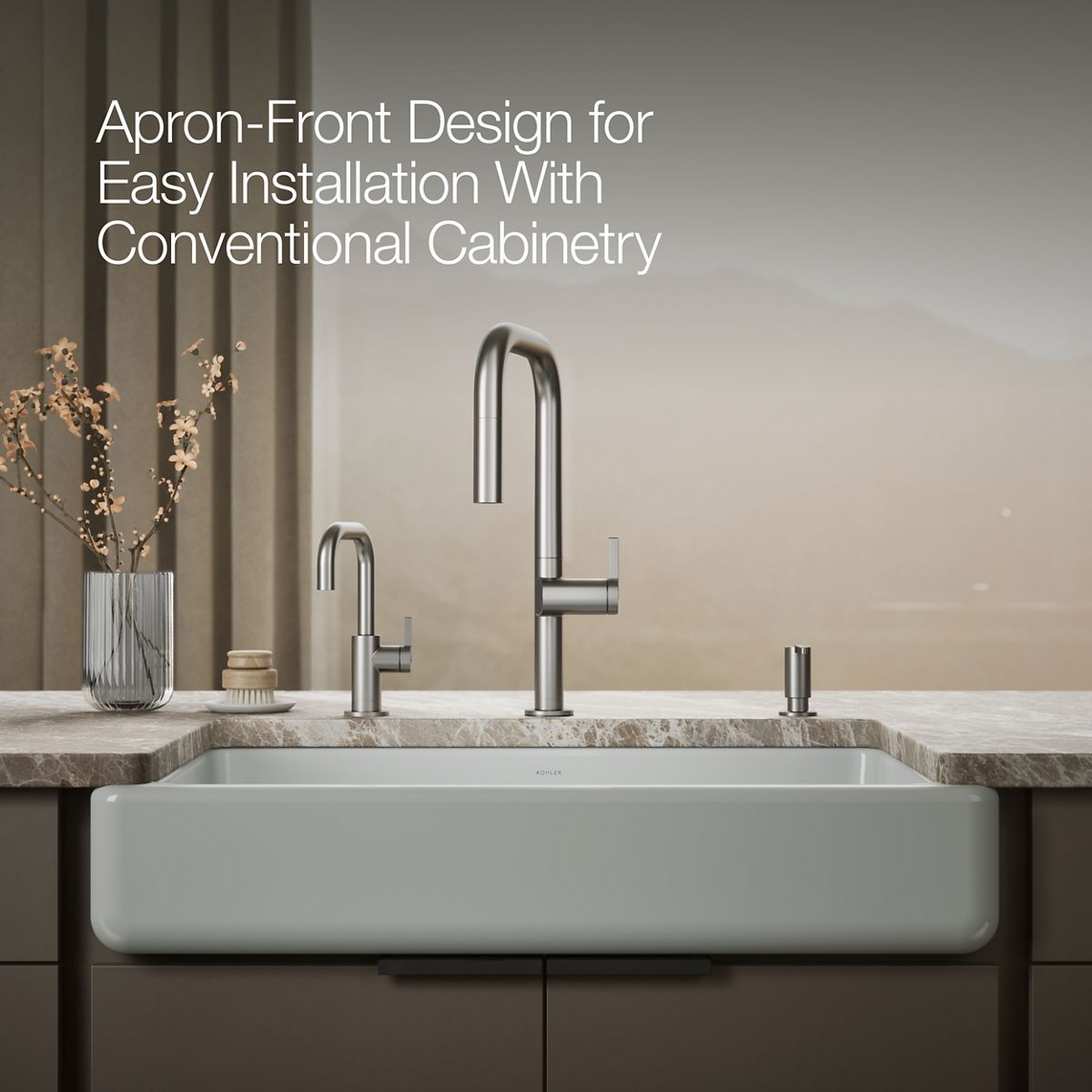 KOHLER | 6426 | Whitehaven™| Smart Divide® 35-1/2