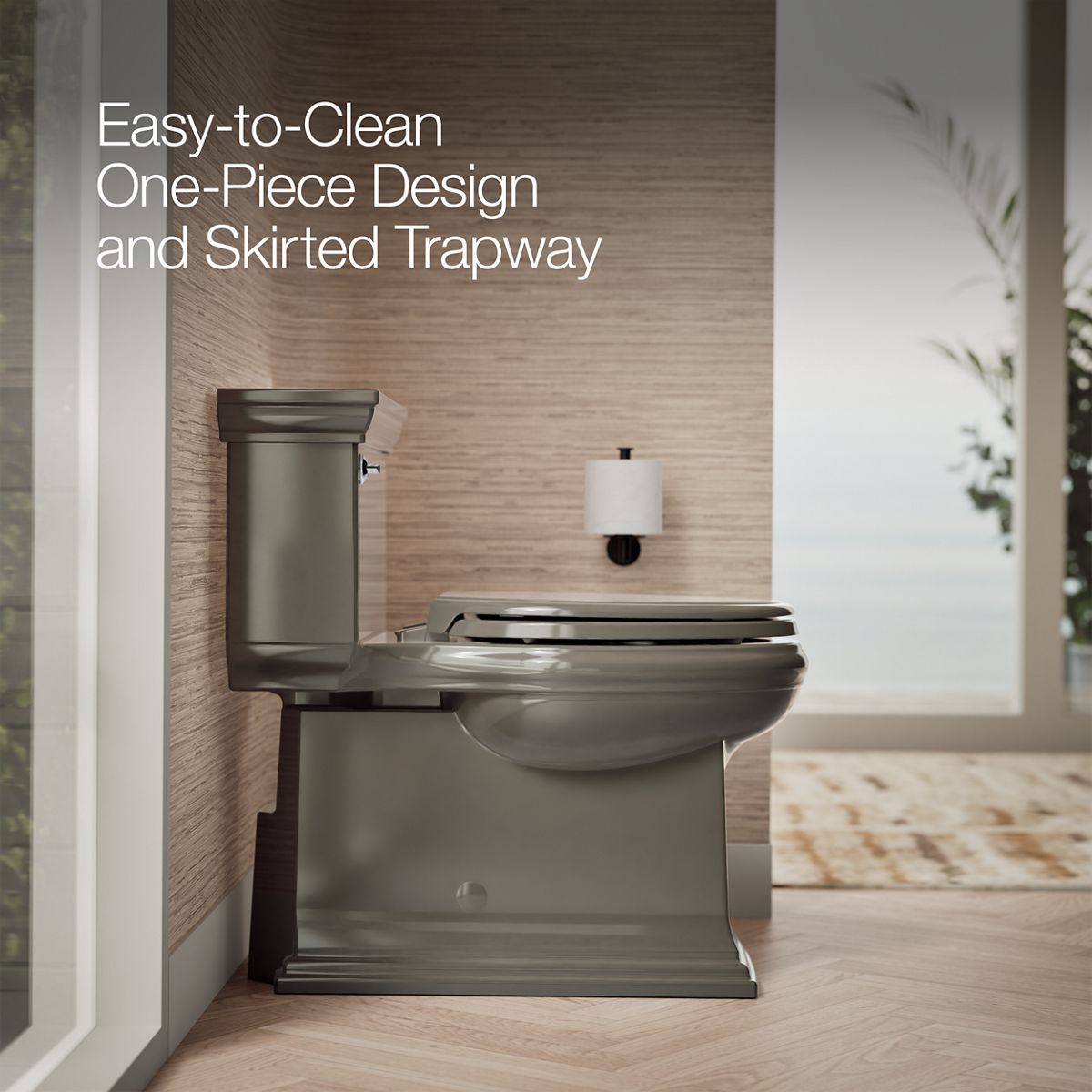 KOHLER | 6428 | Memoirs™ Stately| One-piece compact elongated