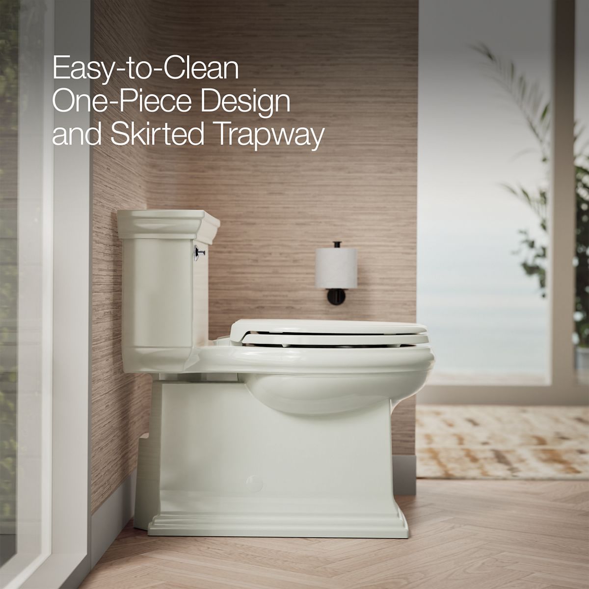 KOHLER | 6428 | Memoirs™ Stately| One-piece compact elongated