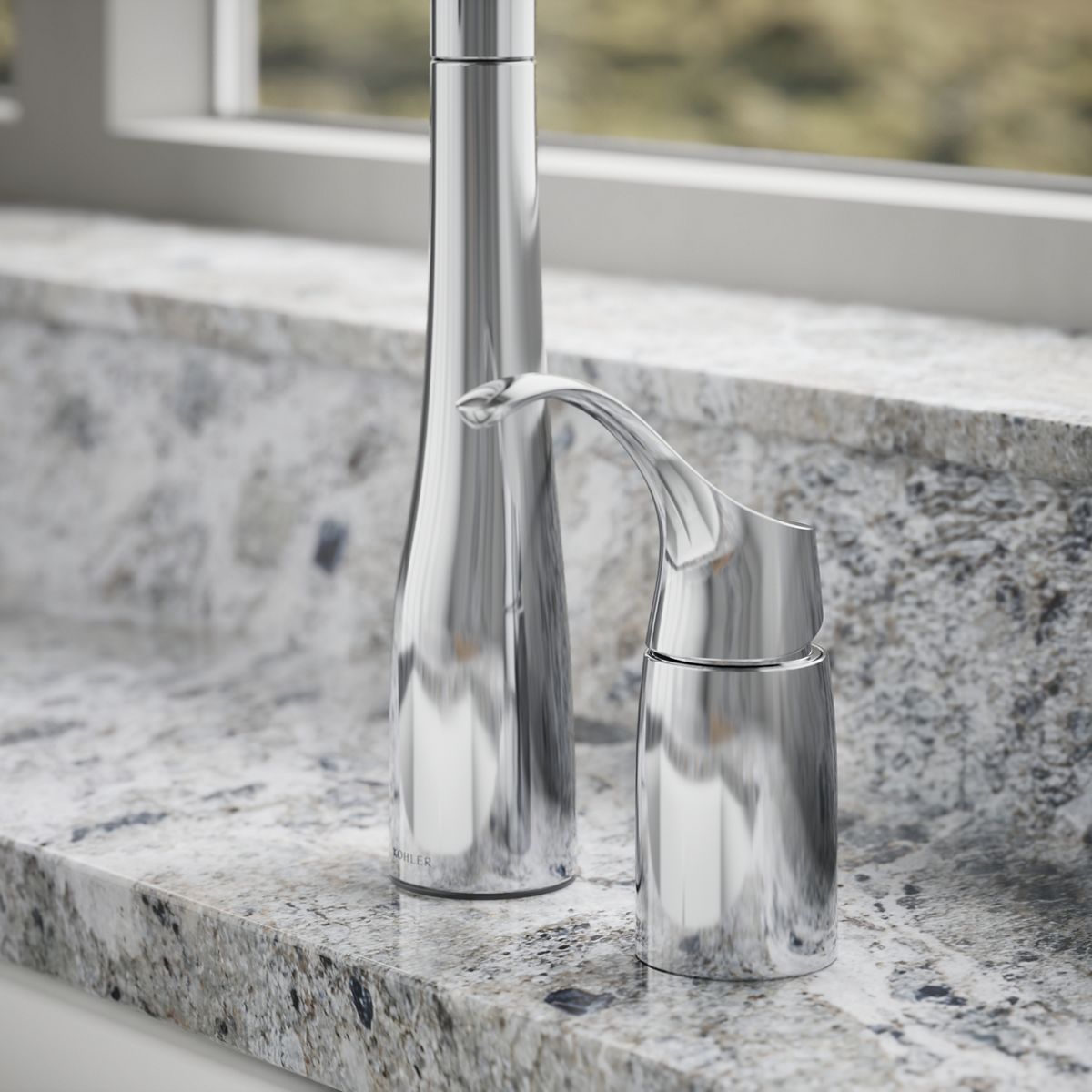 close-up view of product detail function