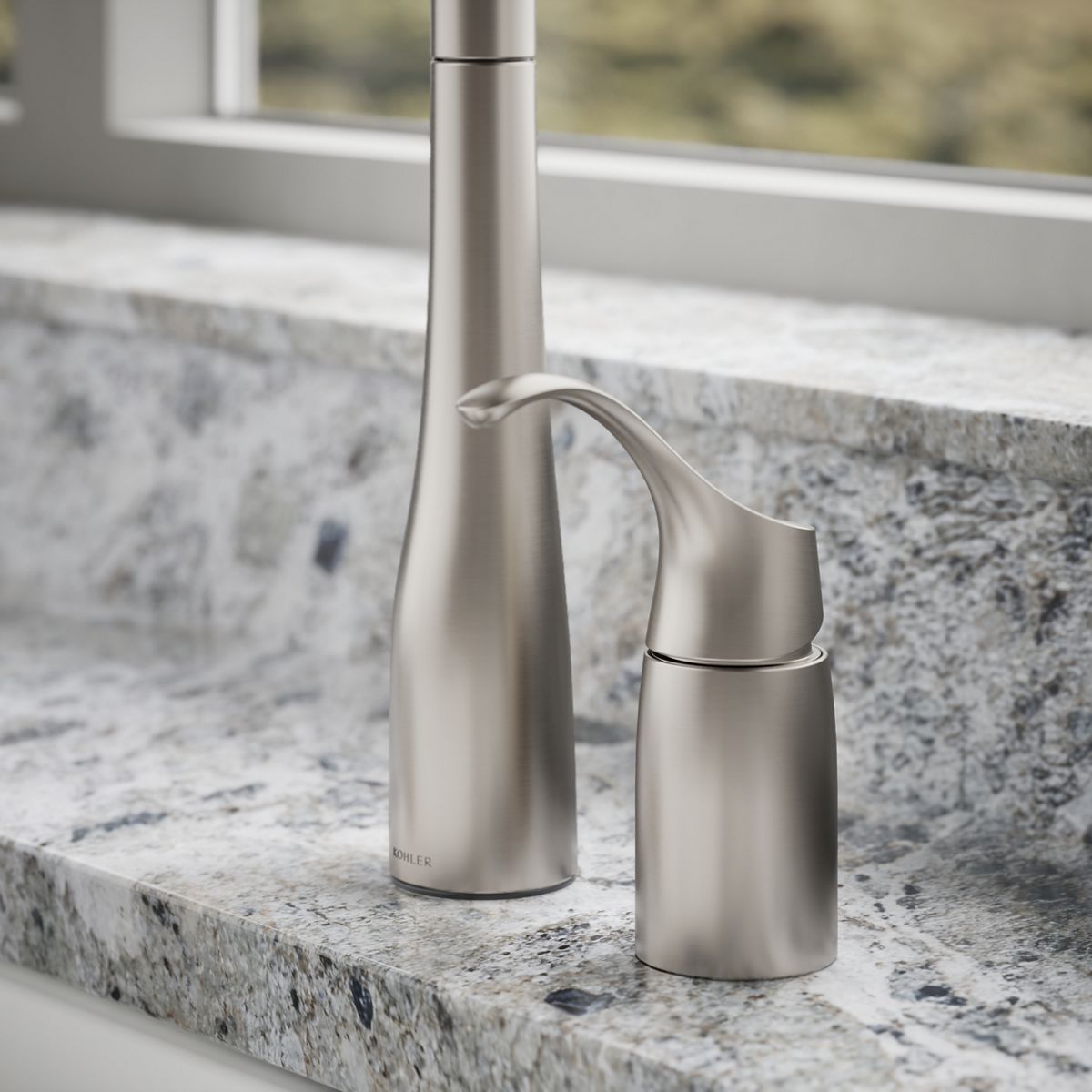 close-up view of product detail function