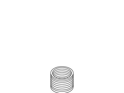 Kohler Genuine Parts Nipple, 1 1/2 X 1 3/4