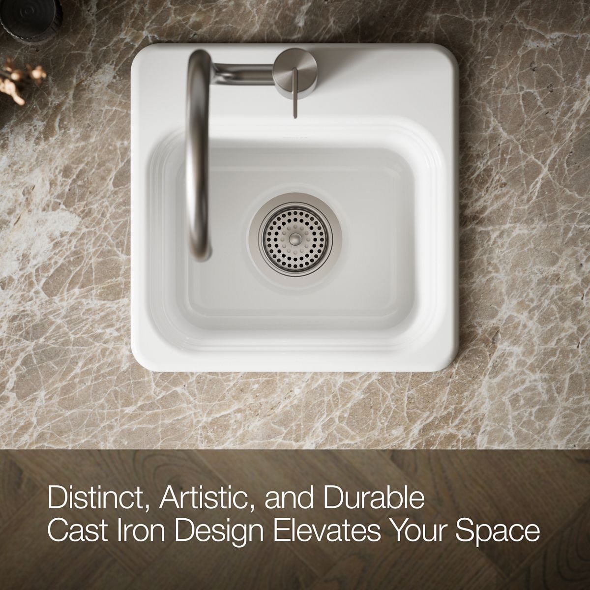 KOHLER | K-6579-1 | Northland Top-Mount Bar Sink with Single