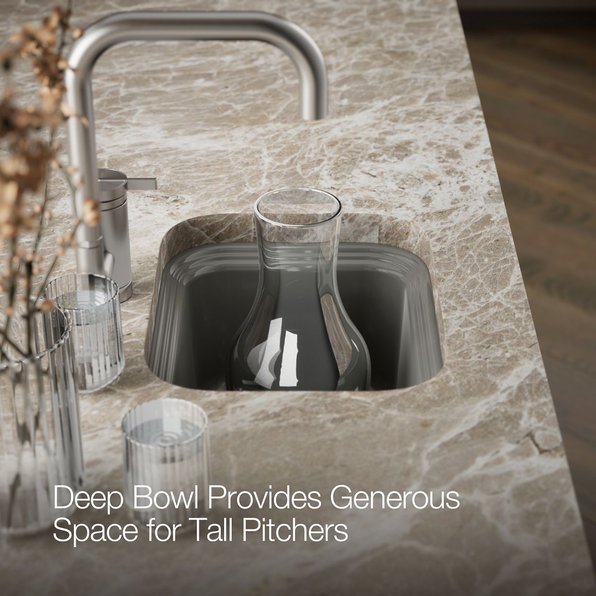 新品未使用　石木文 さん　片口 ピッチャー　ムーンラビット KOHLER | 6589-U | Northland™| 15