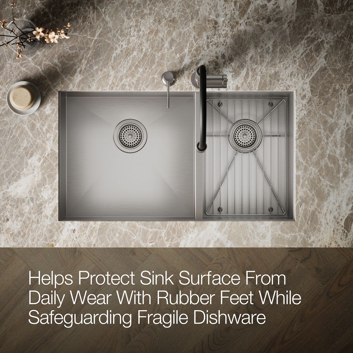 Small Sink Rack for Vault Sinks | K-6647 | KOHLER