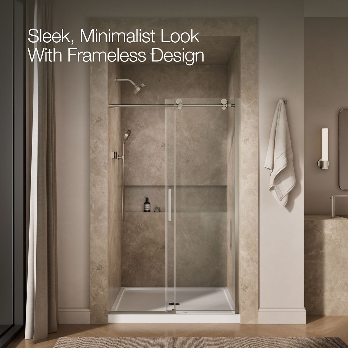 angled view, not straight-on, 1-point perspective, product in use