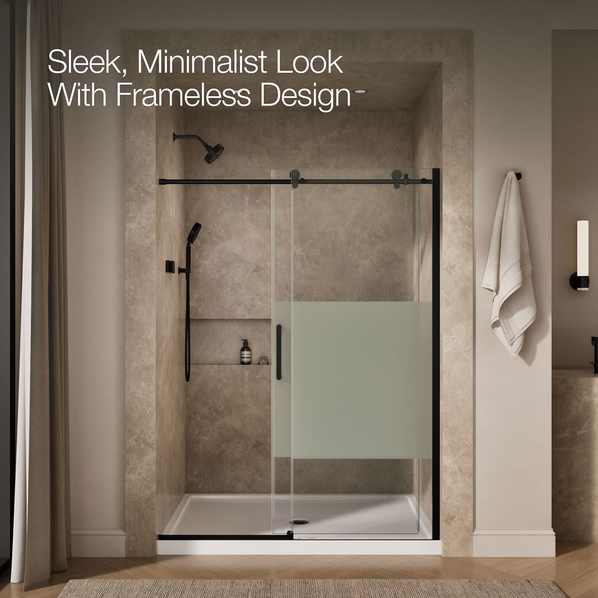 angled view, not straight-on, 1-point perspective, product in use