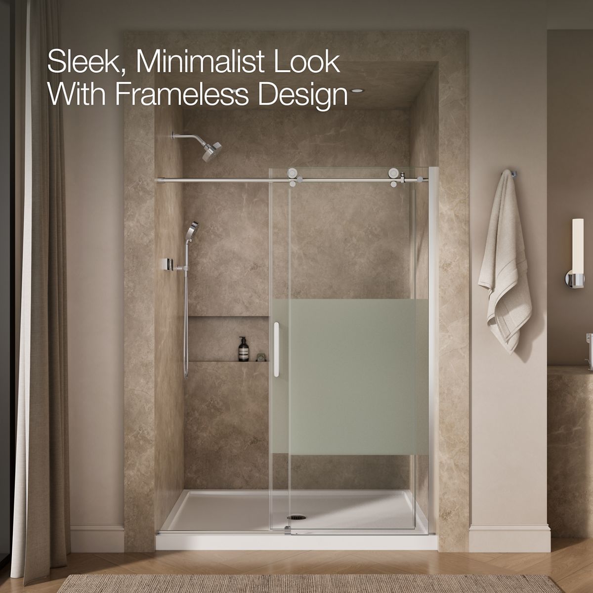 angled view, not straight-on, 1-point perspective, product in use
