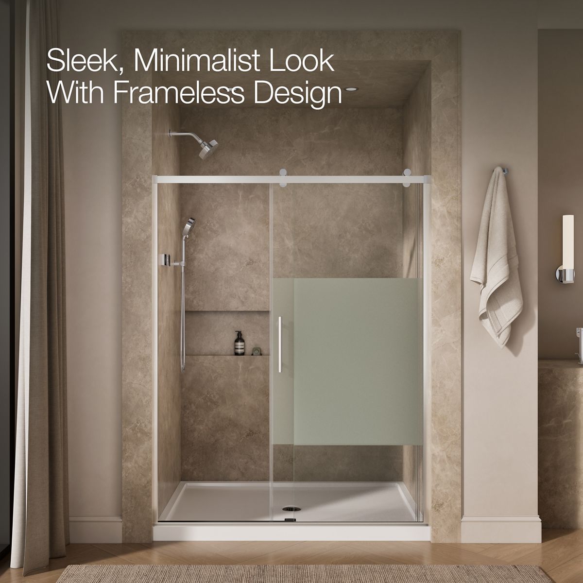 angled view, not straight-on, 1-point perspective, product in use