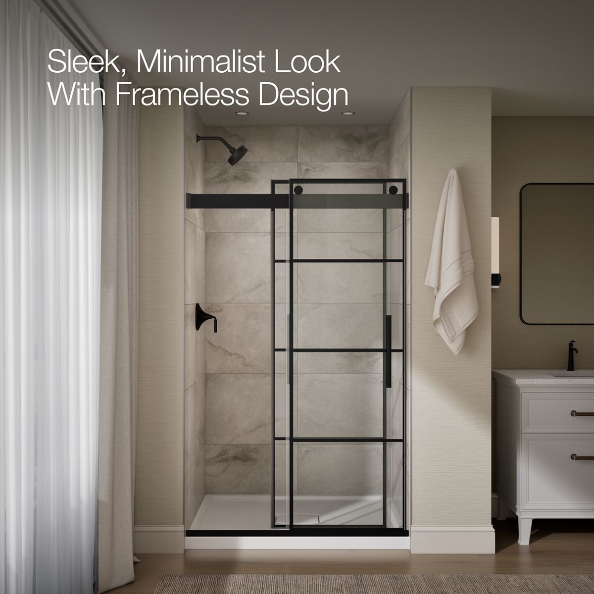 angled view, not straight-on, 1-point perspective, product in use