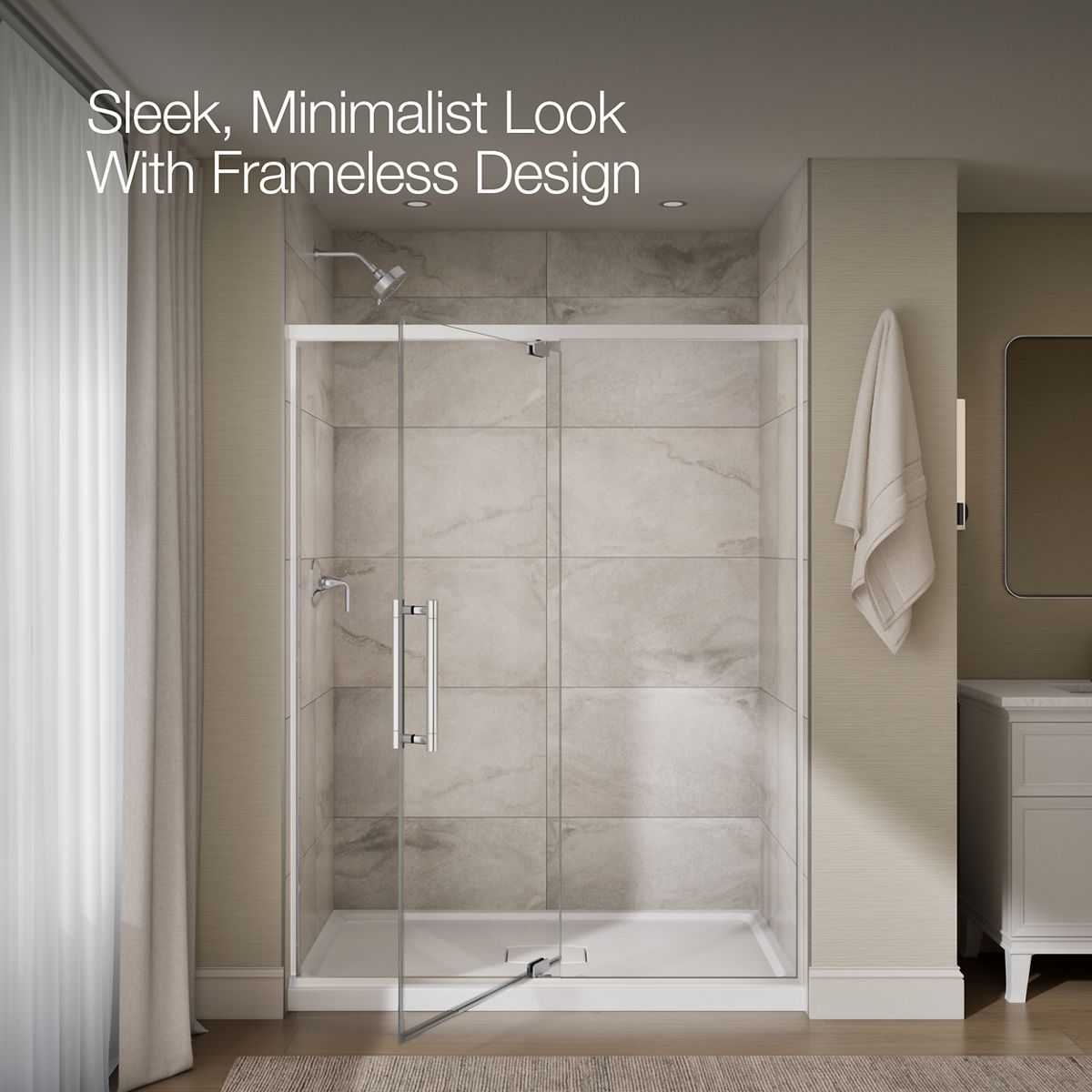 angled view, not straight-on, 1-point perspective, product in use