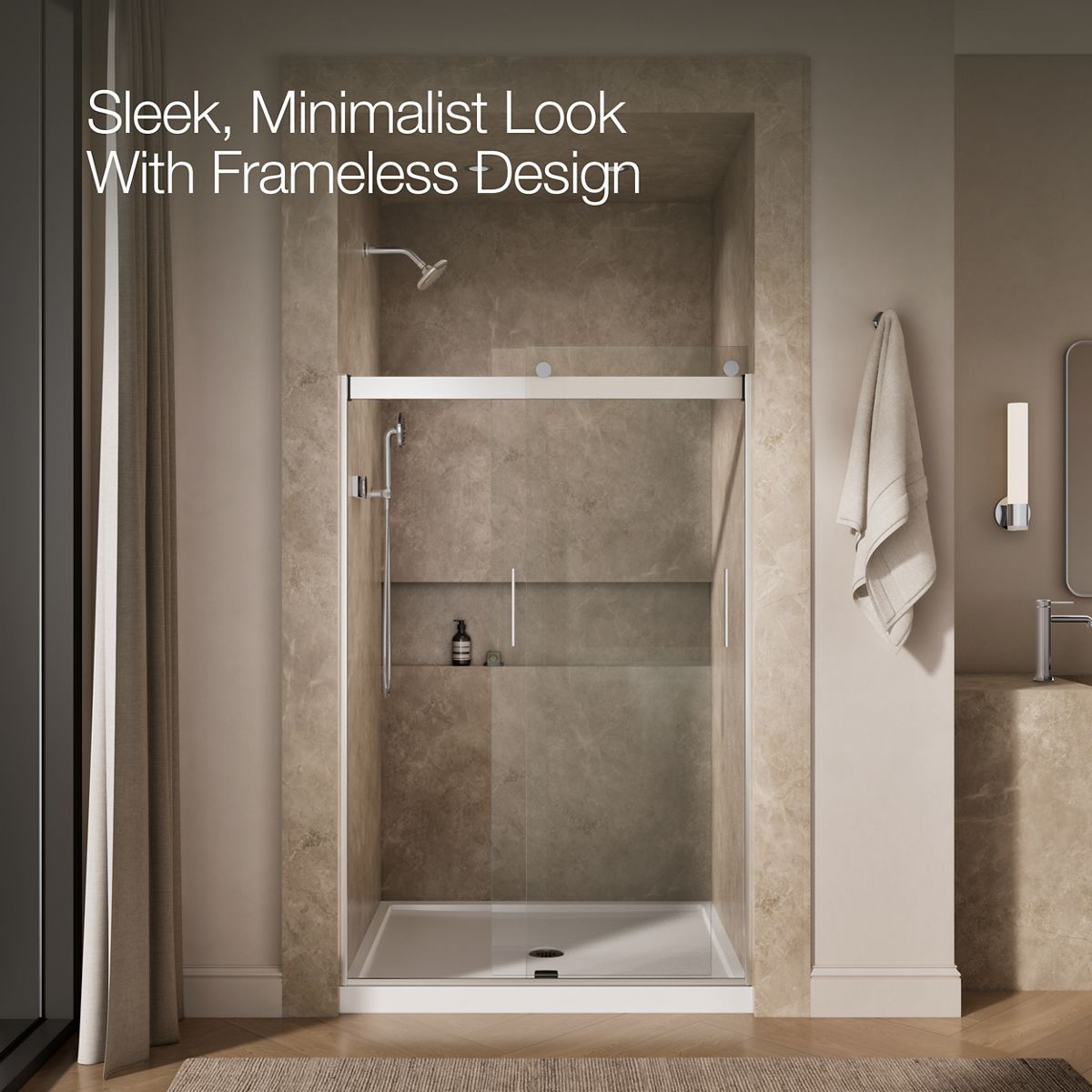angled view, not straight-on, 1-point perspective, product in use