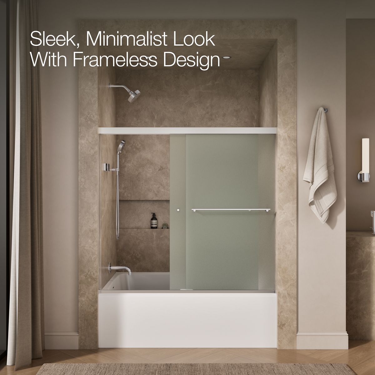 angled view, not straight-on, 1-point perspective, product in use