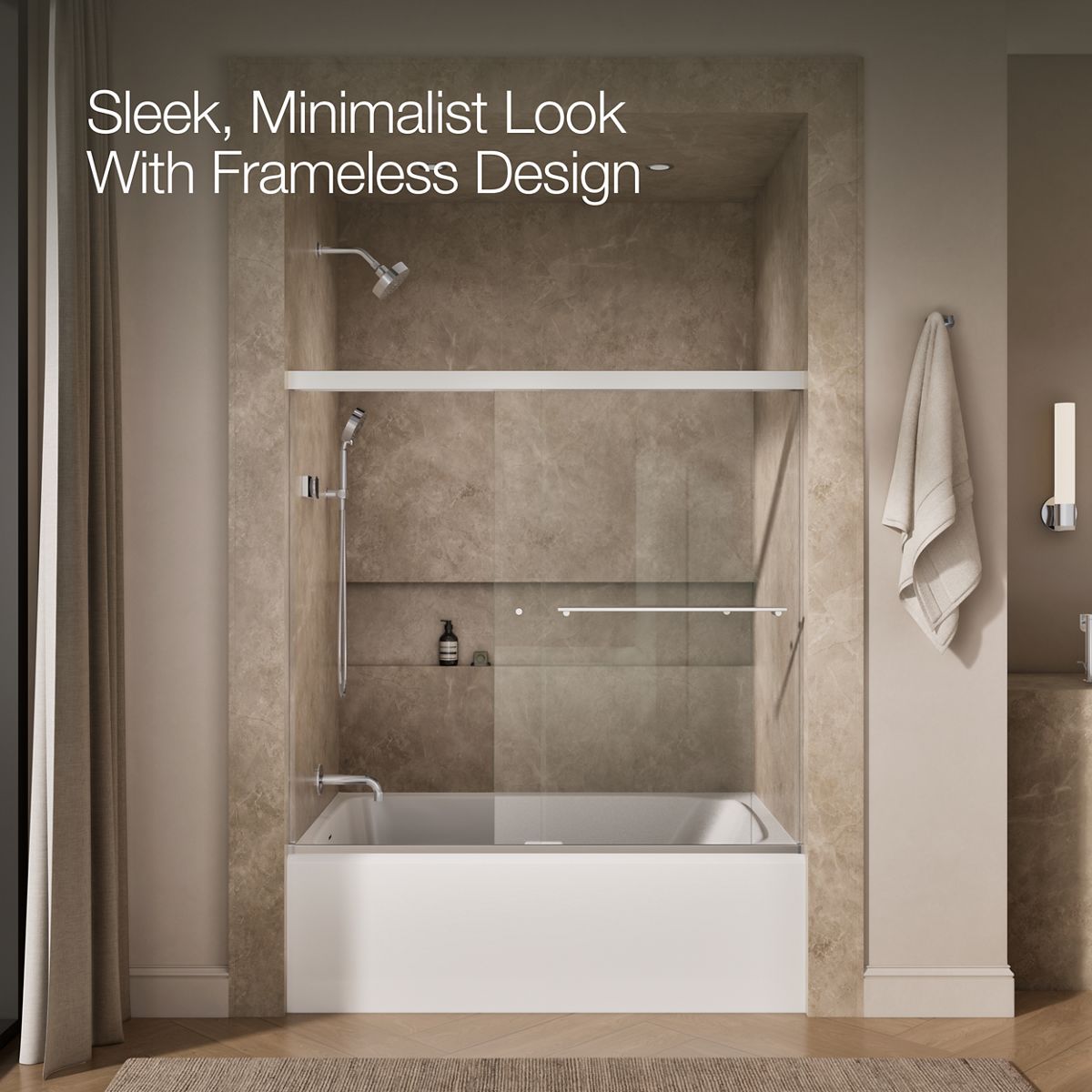 angled view, not straight-on, 1-point perspective, product in use