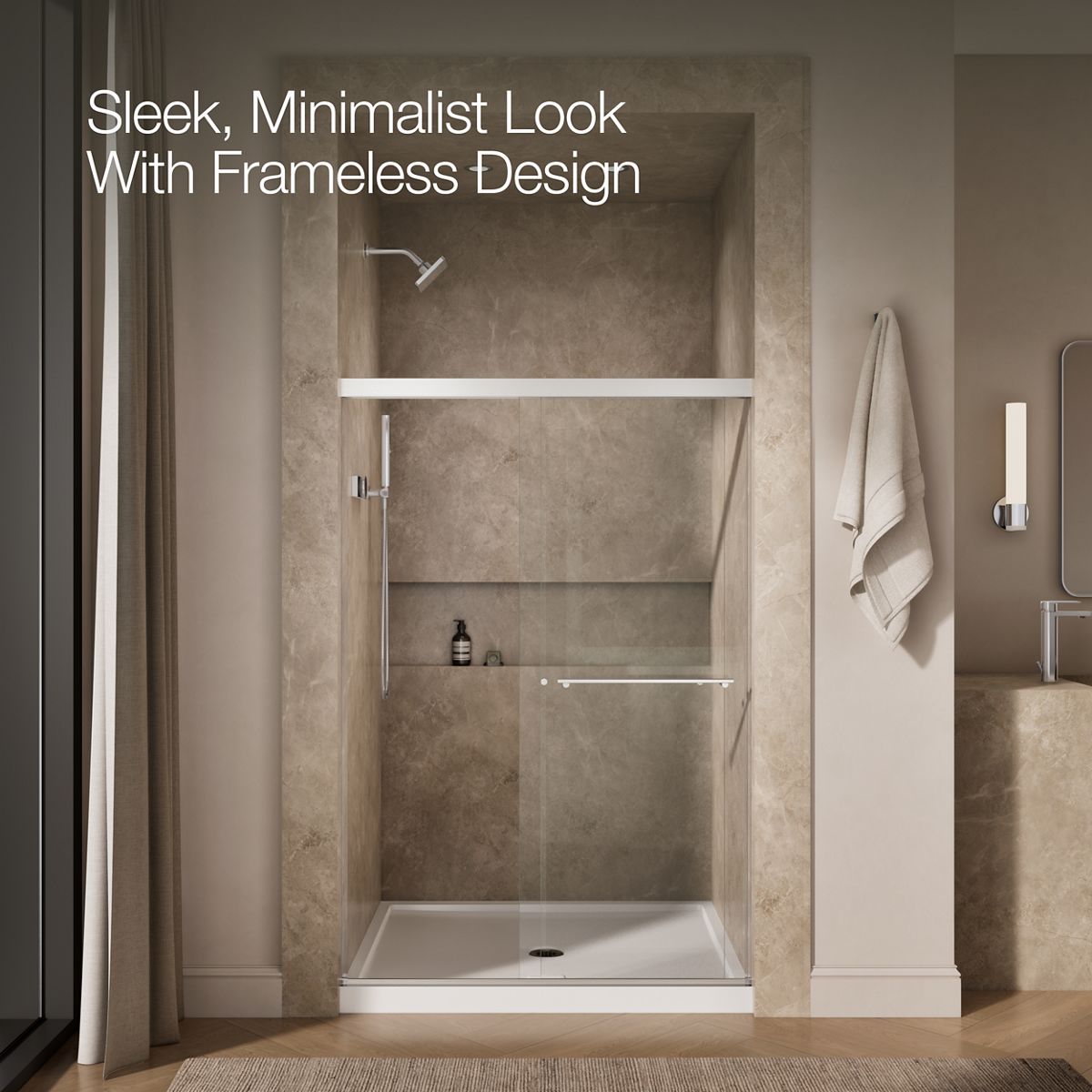 angled view, not straight-on, 1-point perspective, product in use