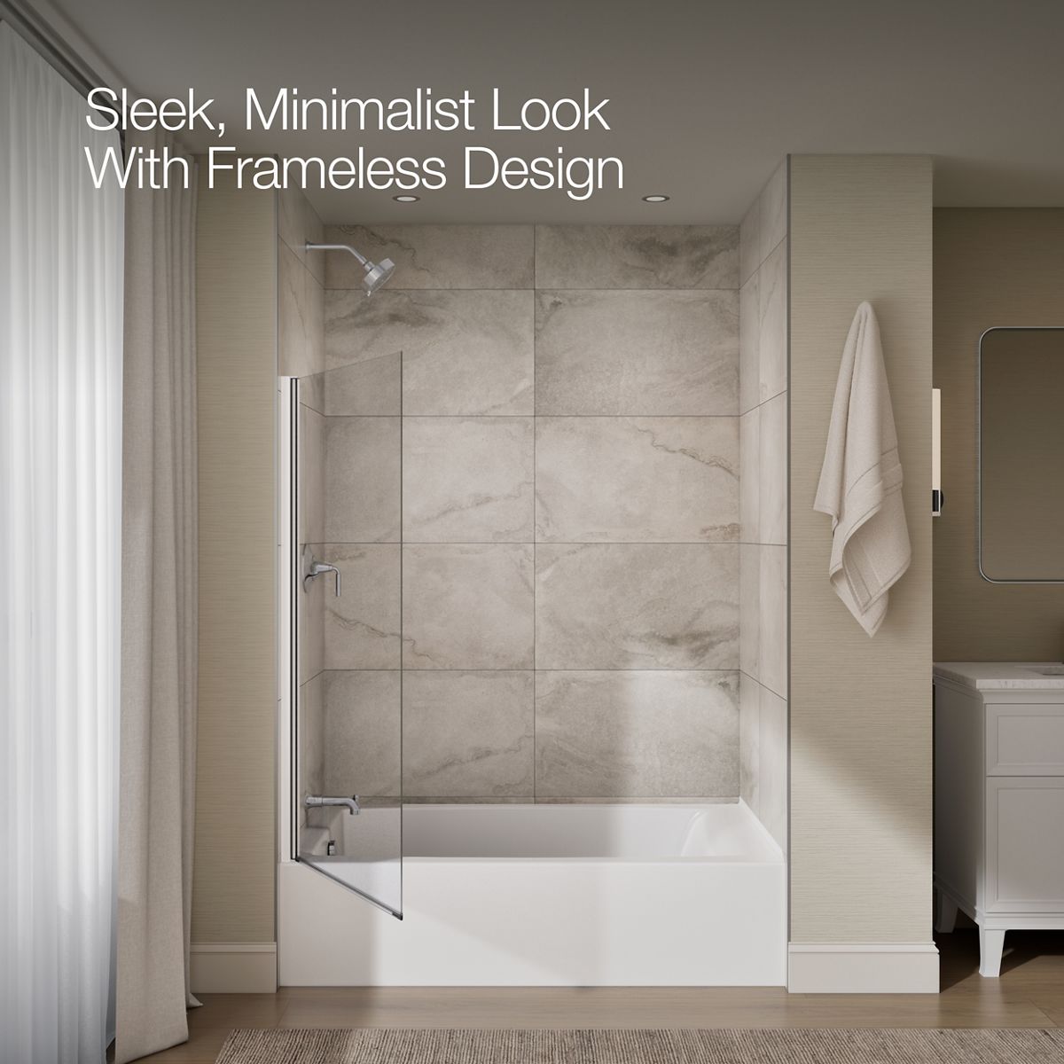 angled view, not straight-on, 1-point perspective, product in use