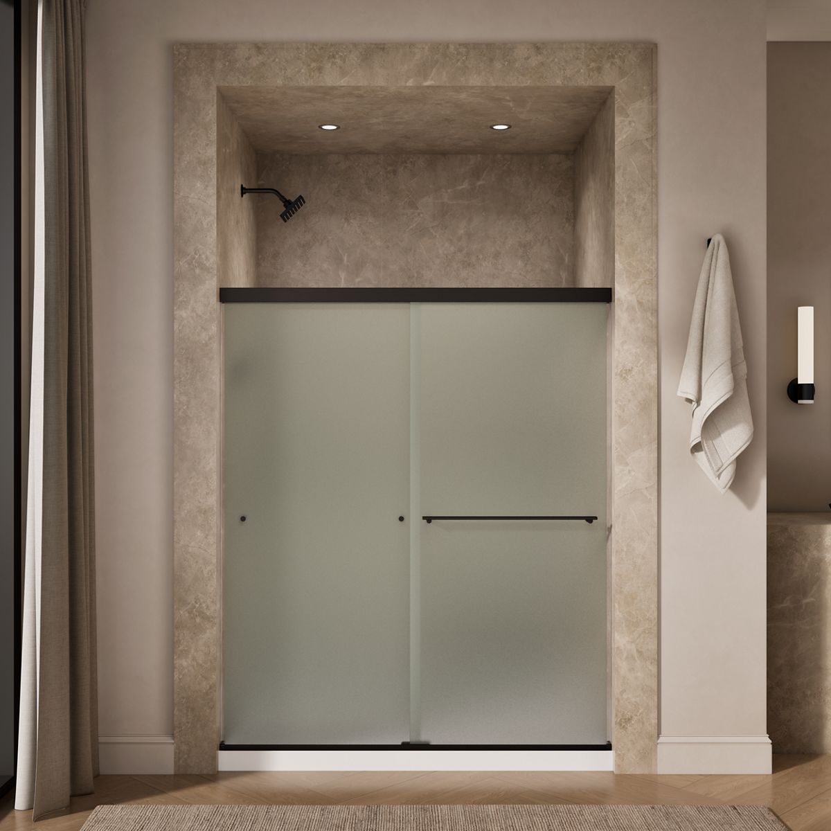 KOHLER | K-707200-D3 | Revel Frameless Sliding Shower Door