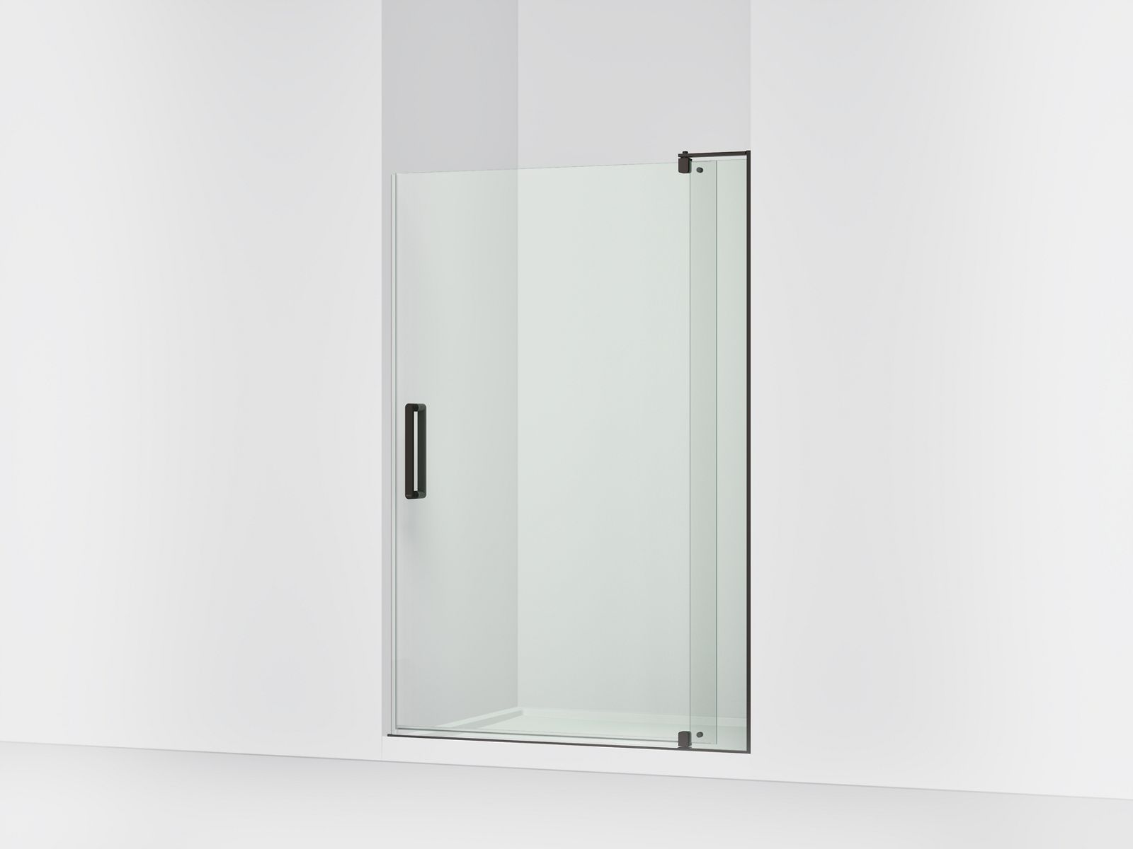 Revel Frameless Pivot Shower Door | K-707551-L | KOHLER