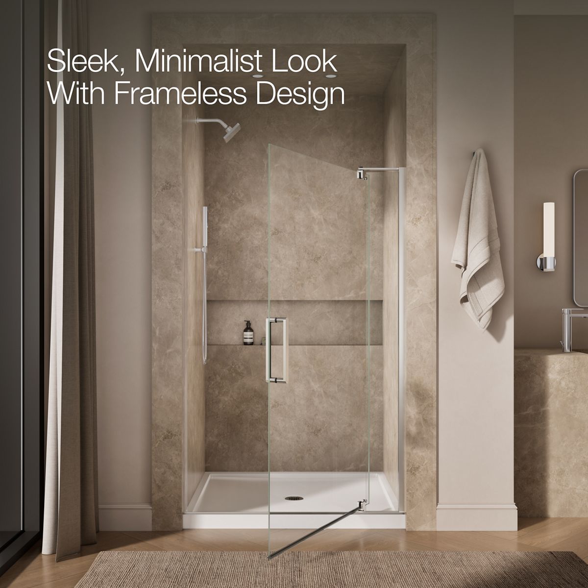 angled view, not straight-on, 1-point perspective, product in use