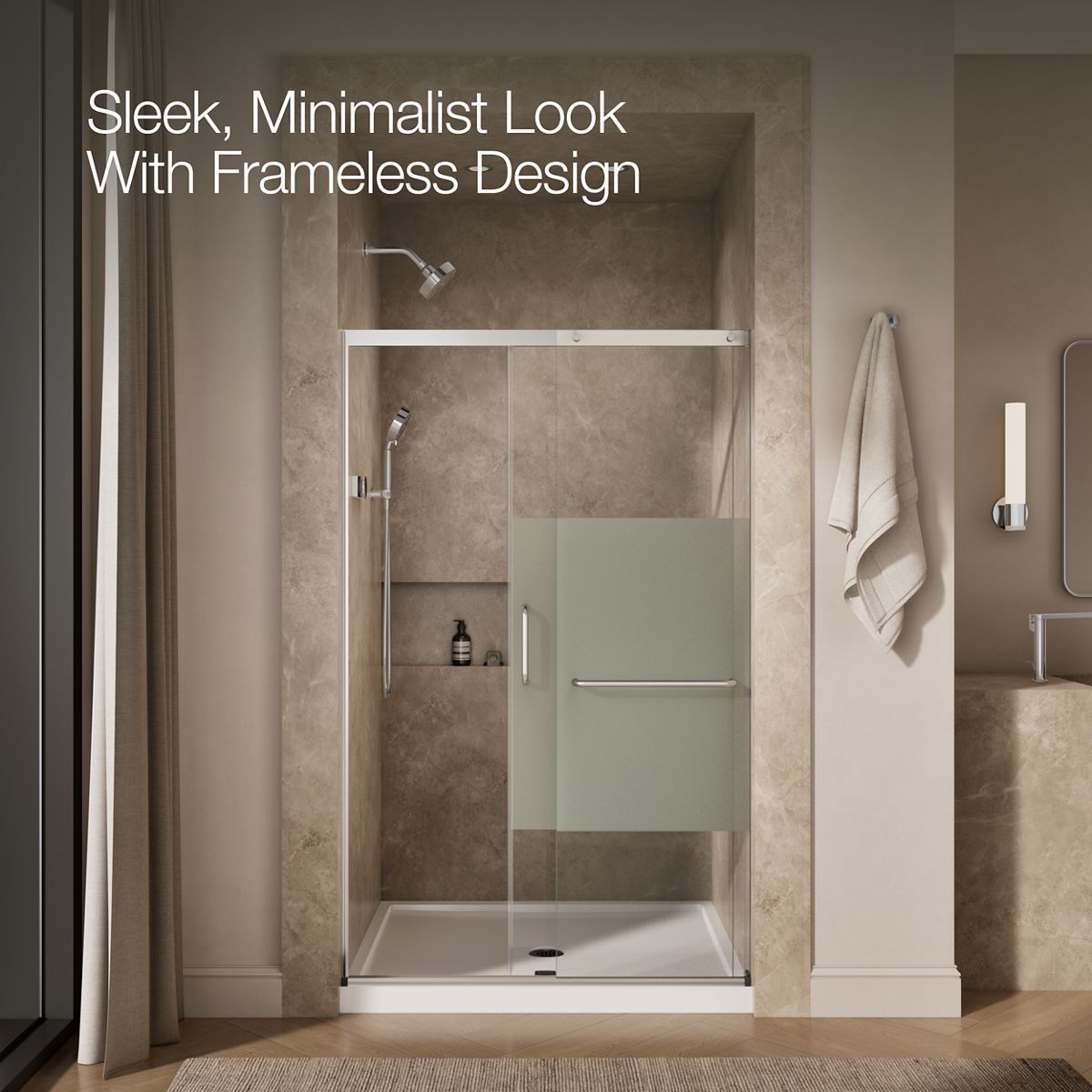 angled view, not straight-on, 1-point perspective, product in use