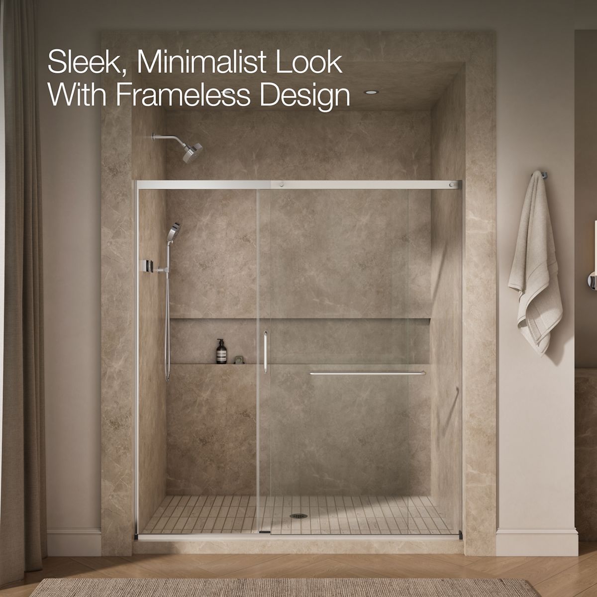 angled view, not straight-on, 1-point perspective, product in use