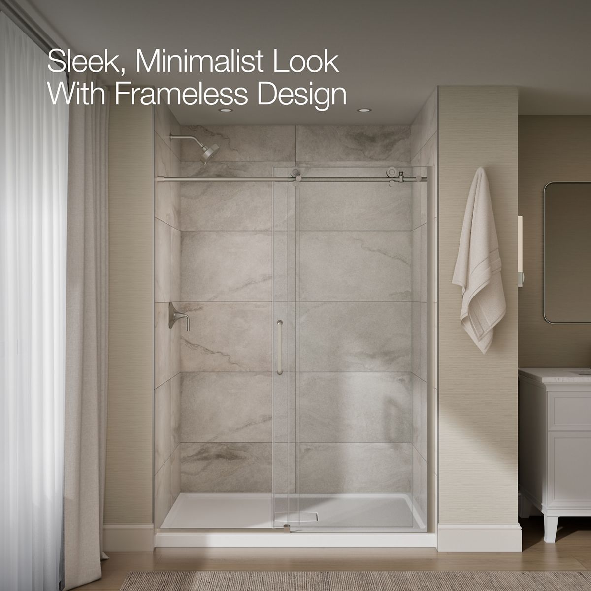 angled view, not straight-on, 1-point perspective, product in use