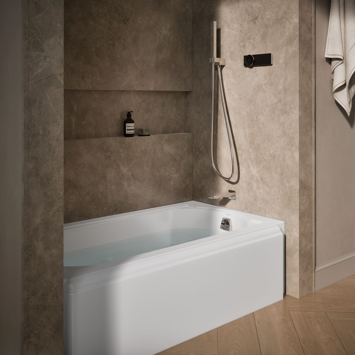Products in use in close room view
